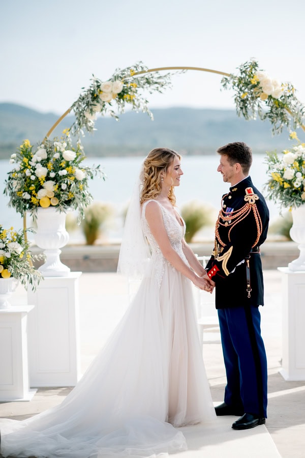 Summer Destination Wedding Lesvos Citrus Vibes