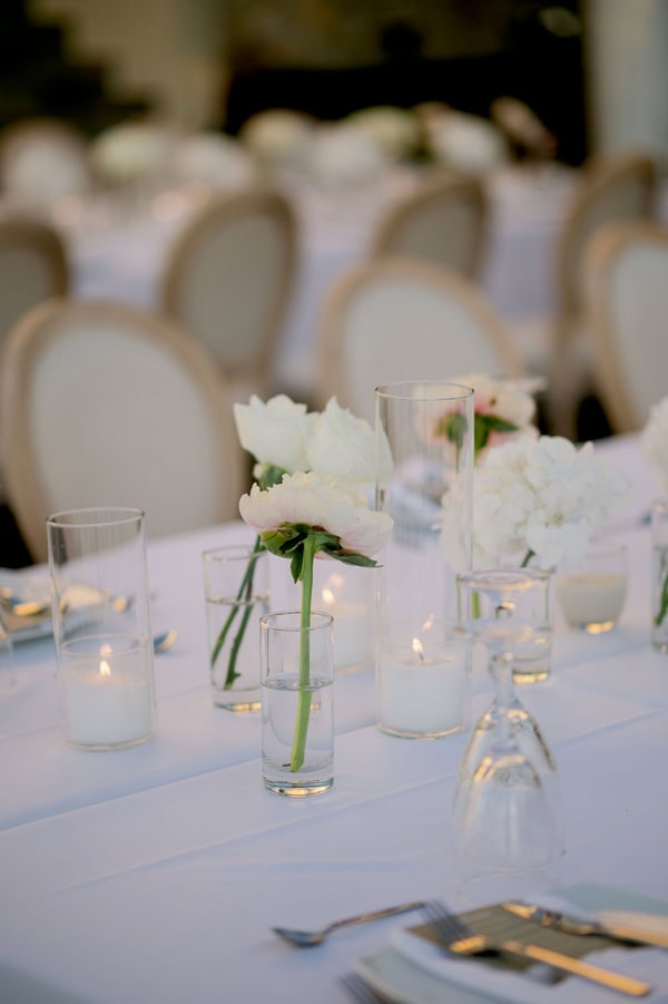 Summer Romantic Wedding Kefalonia White Florals