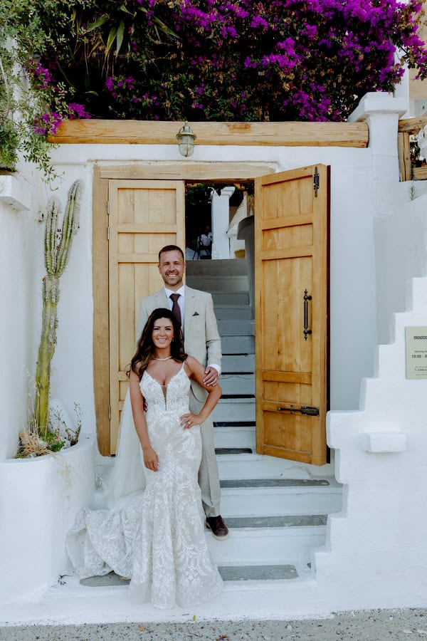 Summer Wedding Lythos White Blooms