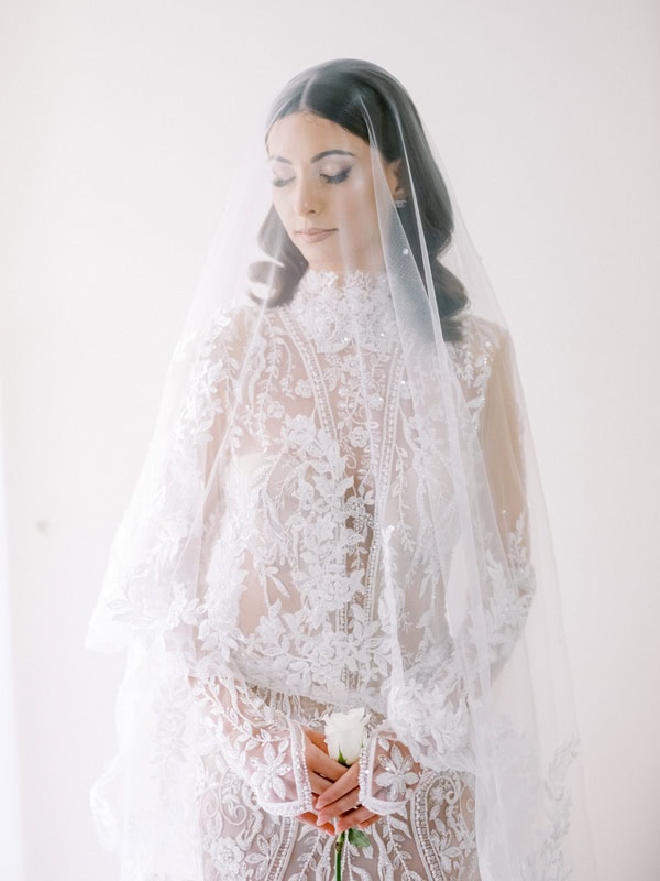 Summer Wedding White Palette Elegant Details