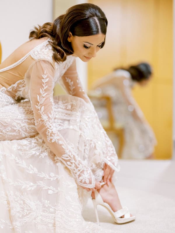 Summer Wedding White Palette Elegant Details