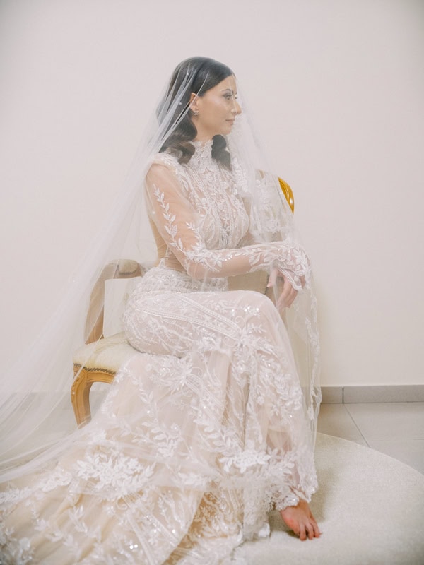 Summer Wedding White Palette Elegant Details