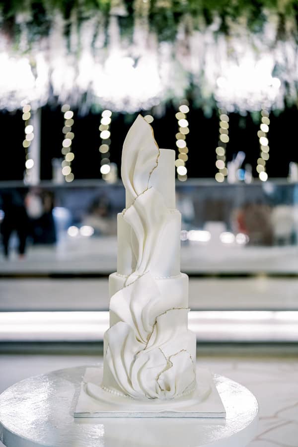 Summer Wedding White Palette Elegant Details