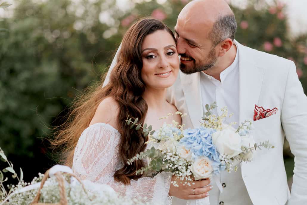 A sun-kissed Mediterranean wedding with Italian flair | Foteini & Dimitris