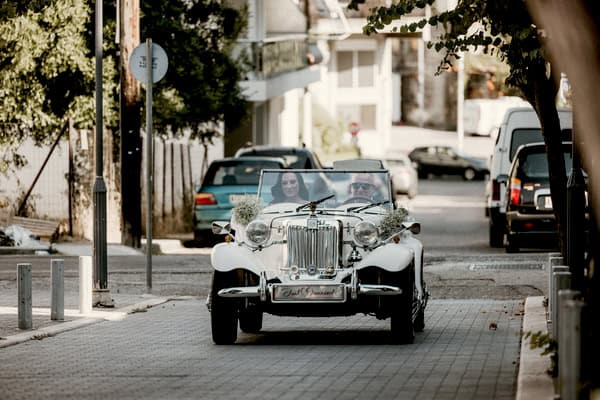Chic All White Wedding