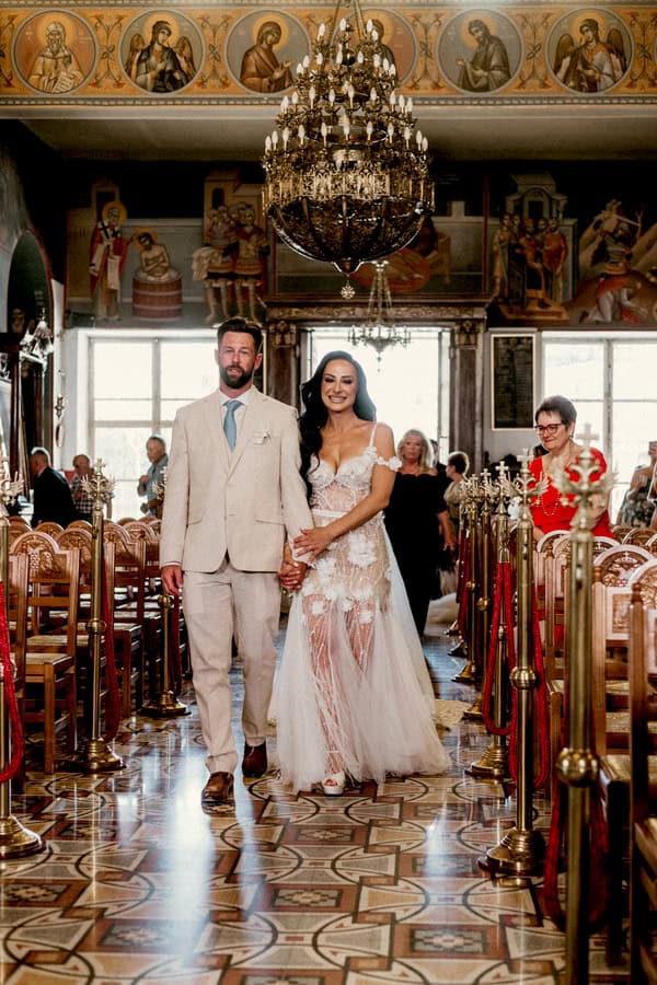 Chic All White Wedding