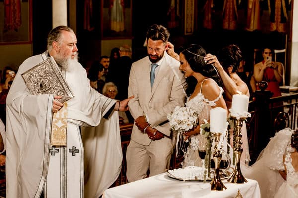 Chic All White Wedding