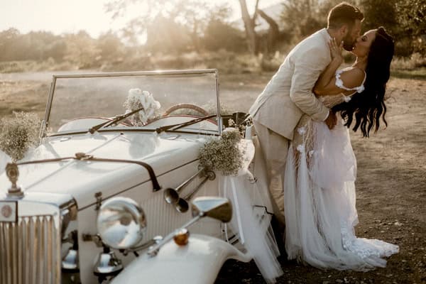 Chic All White Wedding