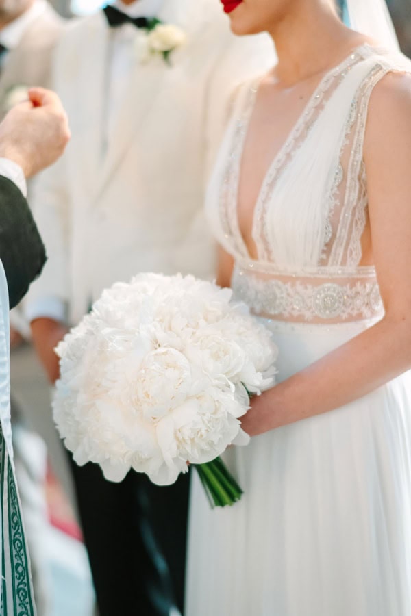 Chic Spring Wedding Gorgeous White Florals