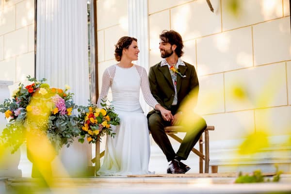 Colorful Emotional Civil Wedding