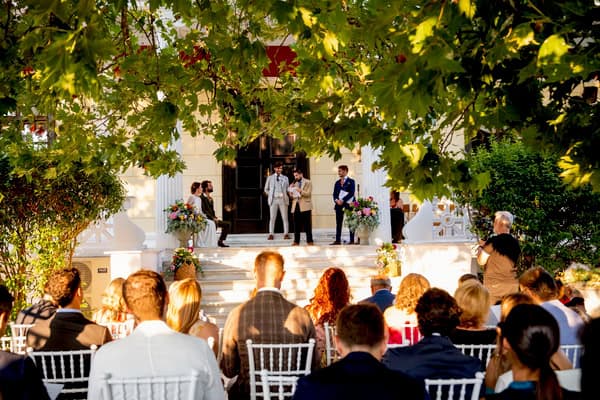 Colorful Emotional Civil Wedding