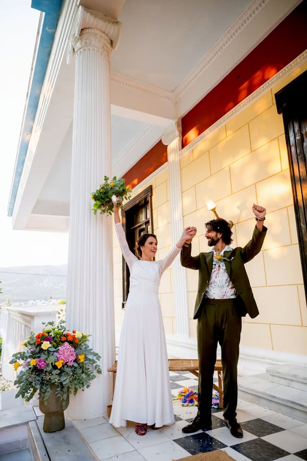 Colorful Emotional Civil Wedding