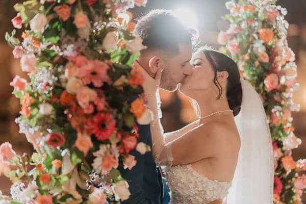 Colorful Summer Wedding Ierapetra Vibrant Flowers