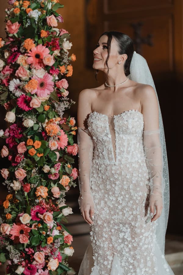 Colorful Summer Wedding Ierapetra Vibrant Flowers