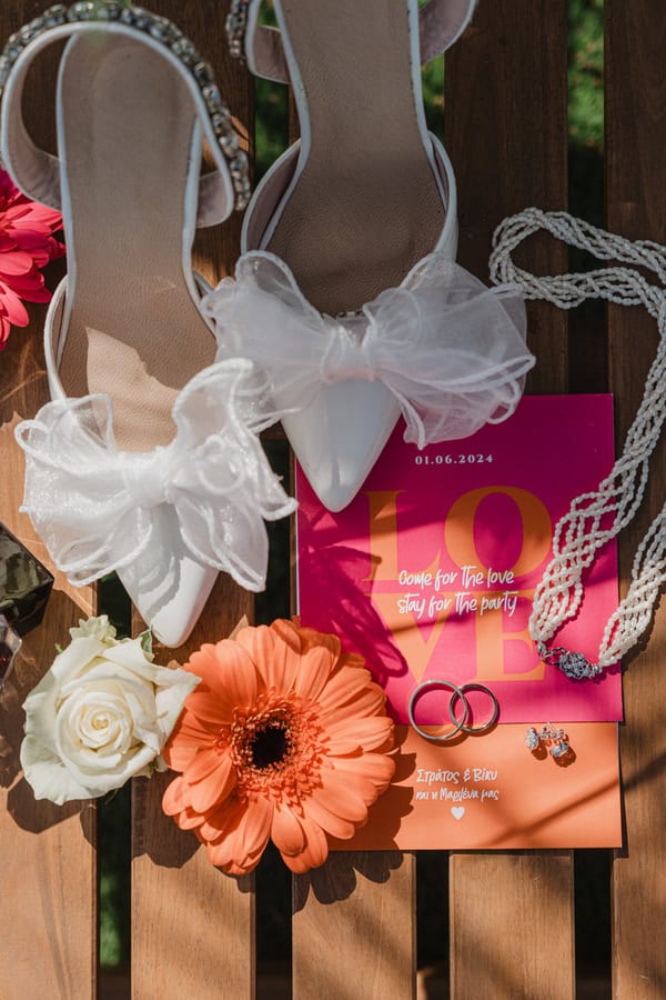 Colorful Summer Wedding Ierapetra Vibrant Flowers