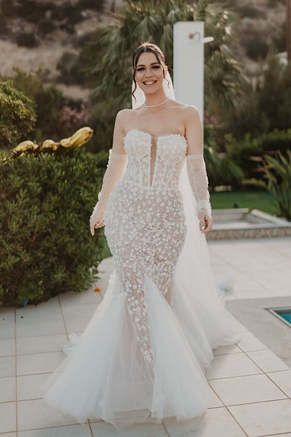 Colorful Summer Wedding Ierapetra Vibrant Flowers