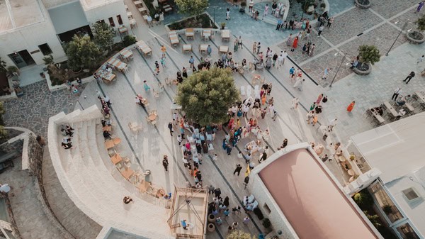 Colorful Summer Wedding Ierapetra Vibrant Flowers