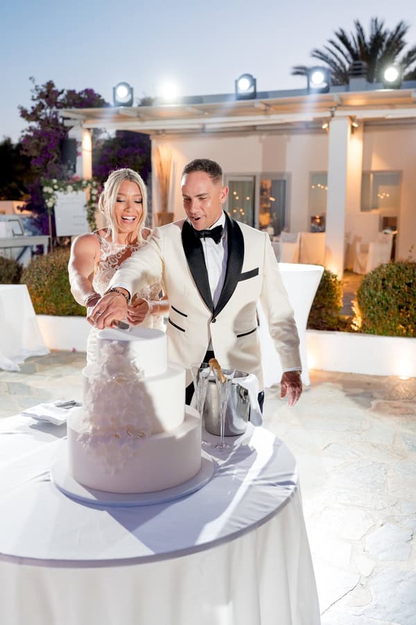 Romantic Destination Wedding Athens White Florals