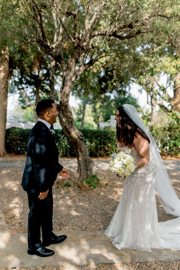 Romantic Destination Wedding Minos Beach Art Hotel