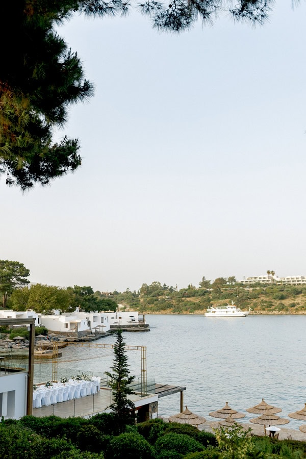 Romantic Destination Wedding Minos Beach Art Hotel