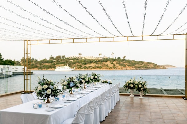 Romantic Destination Wedding Minos Beach Art Hotel