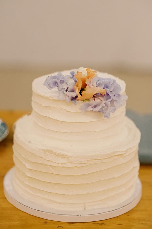 Romantic Dusty Blue Ivory Destination Wedding Paros