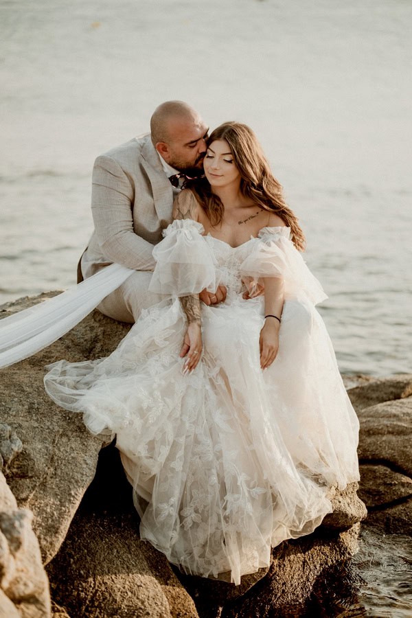 Romantic Floral Destination Wedding Drama