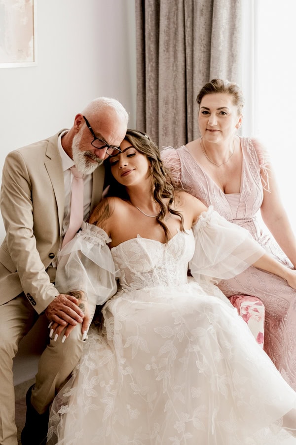 Romantic Floral Destination Wedding Drama