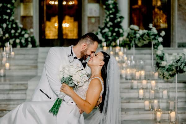 Romantic Summer Wedding Patra White Gold Details