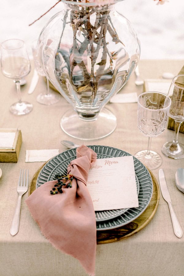 Romantic Winter Styled Shoot Snowy Landscape