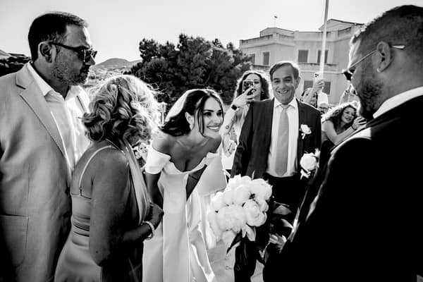Seaside Wedding Beneath The Syros Sunset