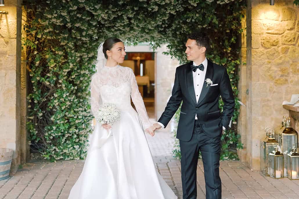 A spring wedding in Athens inspired by the old money wedding aesthetic | Konstantina & Stefanos