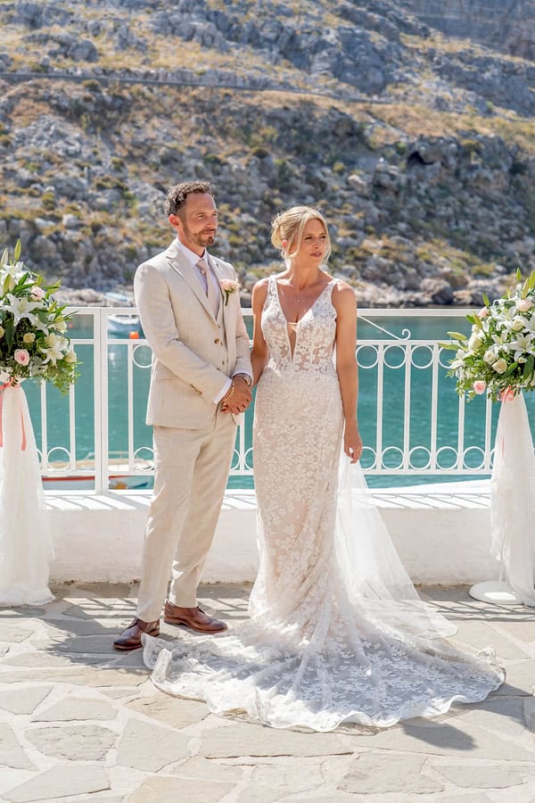 Summer Rhodes Wedding Romantic Touches