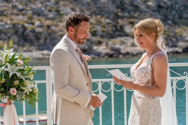 Summer Rhodes Wedding Romantic Touches