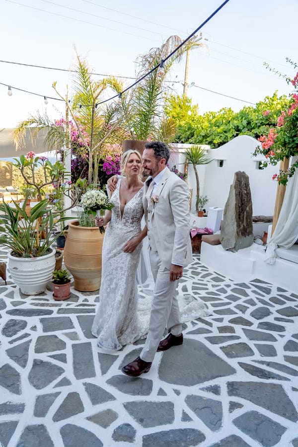 Summer Rhodes Wedding Romantic Touches