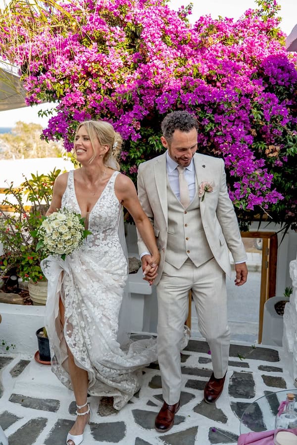 Summer Rhodes Wedding Romantic Touches