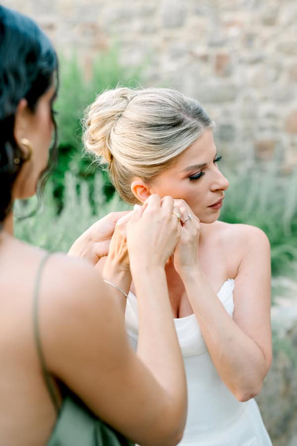 Summer Romantic Wedding In Pyrgos