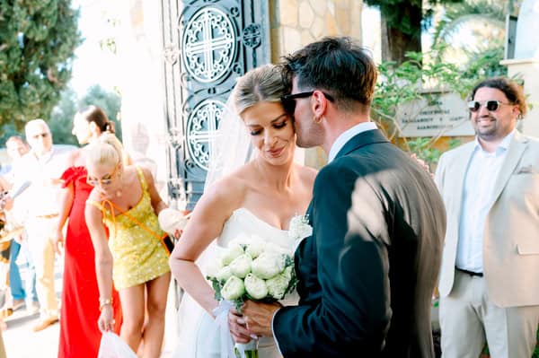 Summer Romantic Wedding In Pyrgos