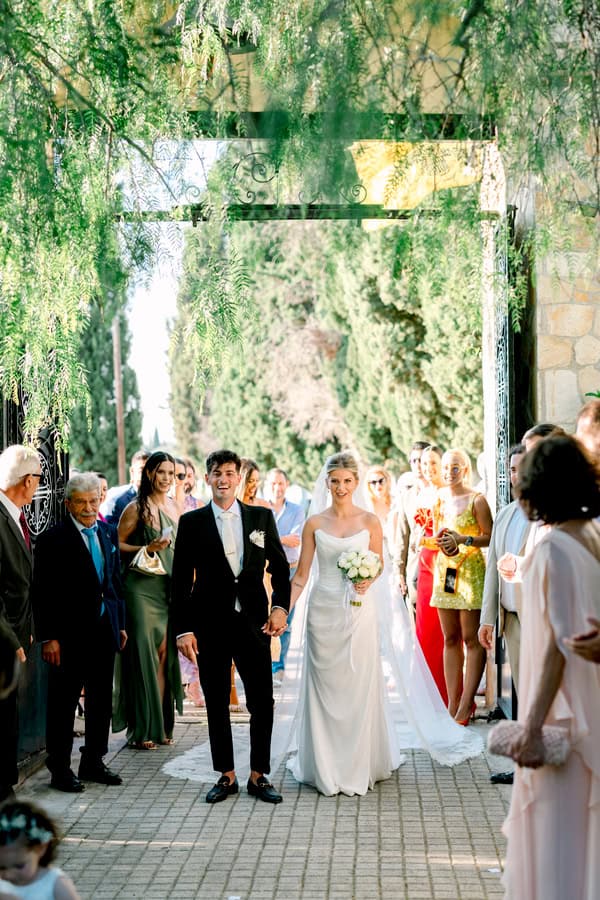 Summer Romantic Wedding In Pyrgos