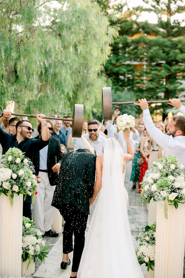 Summer Romantic Wedding In Pyrgos