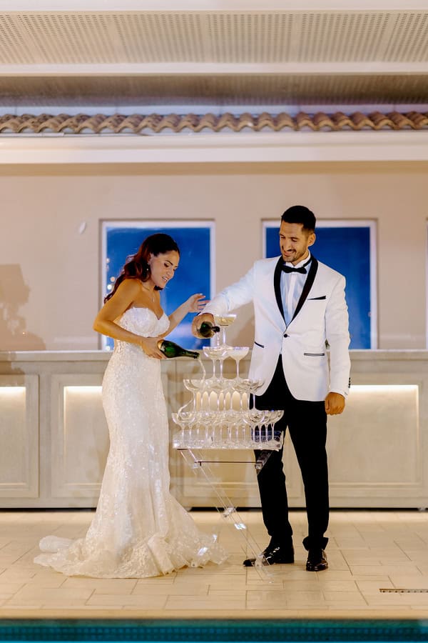 Summer Wedding White Blooms Floral Decor