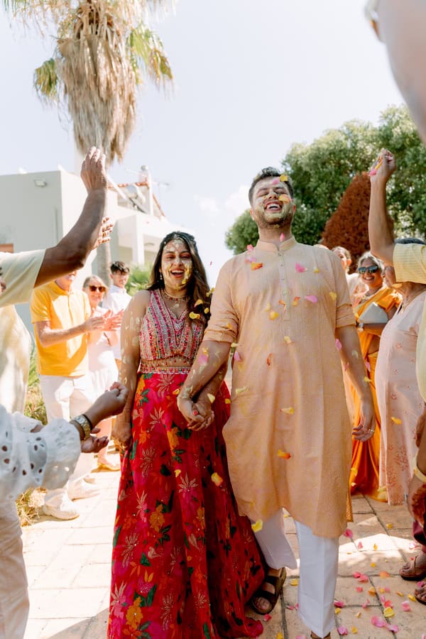 Vibrant Three Day Destination Indian Wedding Crete