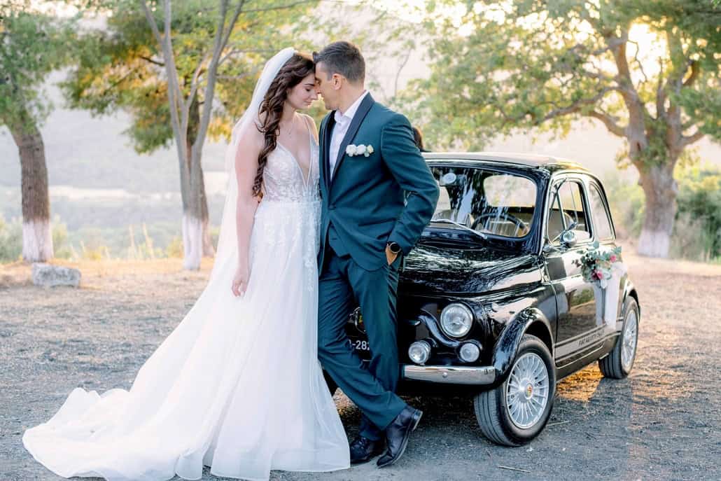 A dreamy boho chic summer wedding at Deer Valley Venue | Konstantina & Petros