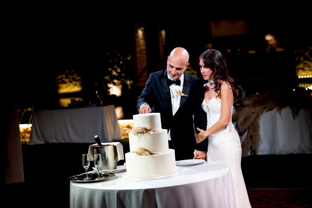 Boho wedding and christening at Orizontes Estate with pampas grass and calla lilies | Chrysanthi & Giorgos