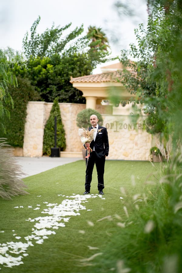 Boho Wedding Christening Estate Orizontes Pampas Grass Calla Lilies