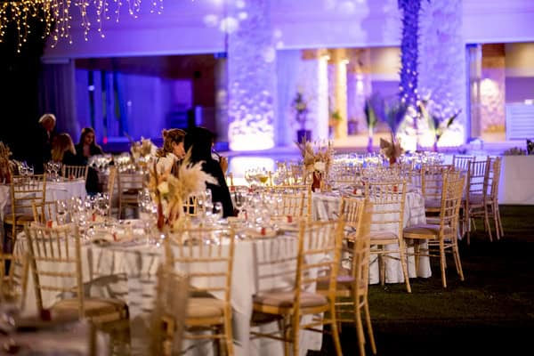 Boho Wedding Christening Estate Orizontes Pampas Grass Calla Lilies