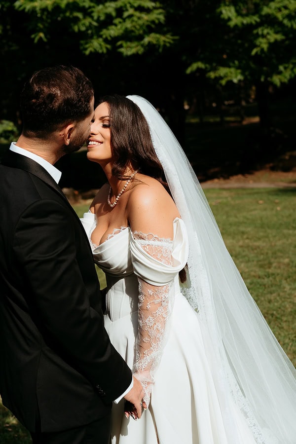 Chic White Flower Wedding Naoussa