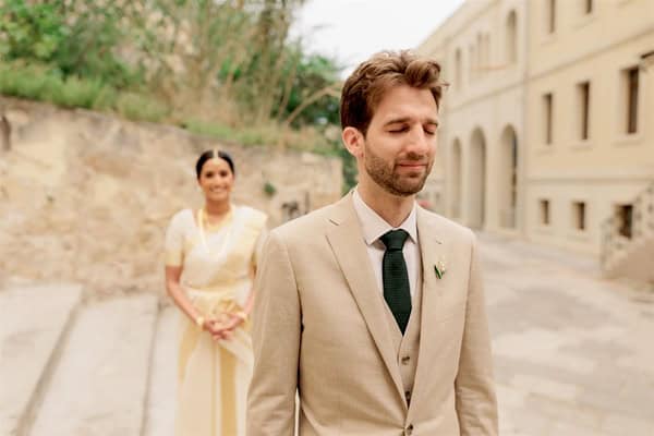 Colorful Cultural Wedding Crete Indian Details