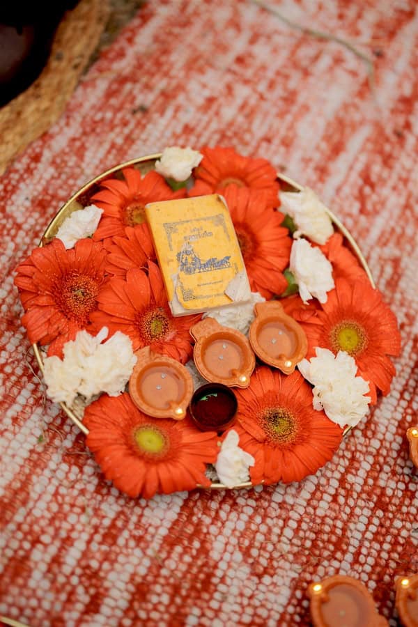 Colorful Cultural Wedding Crete Indian Details