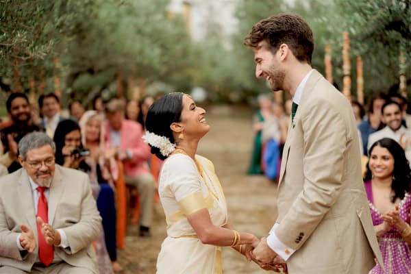 Colorful Cultural Wedding Crete Indian Details